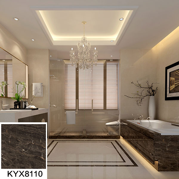 宅男视频在线观看陶大理石瓷砖：金线深灰 KYX8110瓷砖