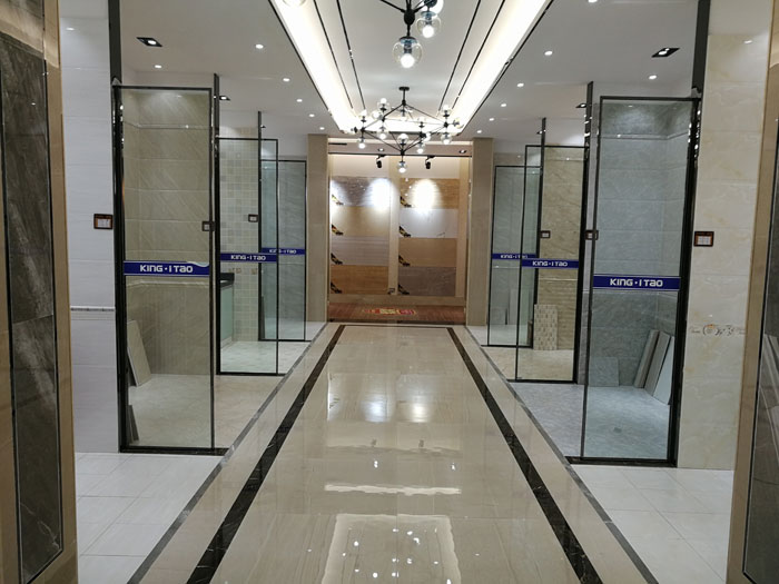 【实景案例】陶瓷一线宅男视频色版APP宅男视频在线观看陶瓷砖重庆垫江200方专卖店鉴赏